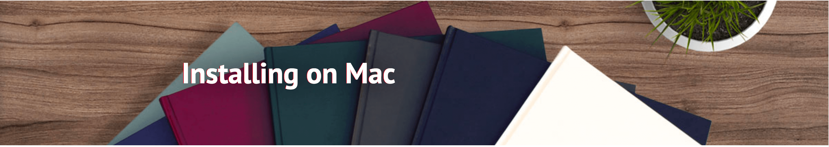 Photobooks installing Mac